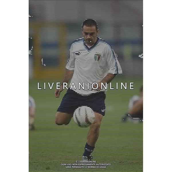 MILANO 18/08/03 STADIO MEAZZA ALLENAMENTO ITALIA NELLA FOTO FABRIZIO MICCOLI FOTO NERI BAGNAI/AG. ALDO LIVERANI