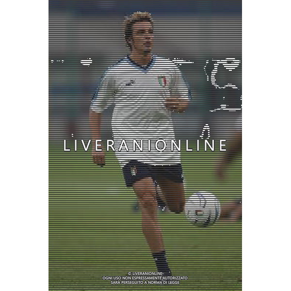 MILANO 18/08/03 STADIO MEAZZA ALLENAMENTO ITALIA NELLA FOTO MASSIMO ODDO FOTO NERI BAGNAI/AG. ALDO LIVERANI