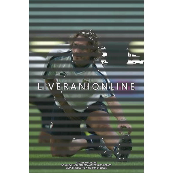 MILANO 18/08/03 STADIO MEAZZA ALLENAMENTO ITALIA NELLA FOTO FRANCESCO TOTTI FOTO NERI BAGNAI/AG. ALDO LIVERANI