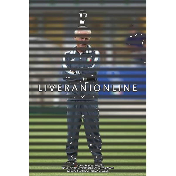 MILANO 18/08/03 STADIO MEAZZA ALLENAMENTO ITALIA NELLA FOTO GIOVANNI TRAPATTONI FOTO NERI BAGNAI/AG. ALDO LIVERANI