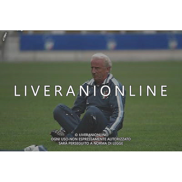 MILANO 18/08/03 STADIO MEAZZA ALLENAMENTO ITALIA NELLA FOTO GIOVANNI TRAPATTONI FOTO NERI BAGNAI/AG. ALDO LIVERANI