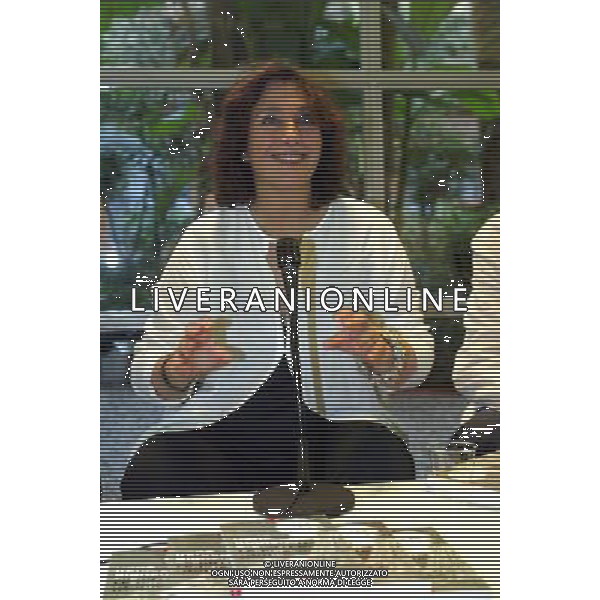 ROMA LUGLIO 2003 PRESENTAZIONE DEL LIBRO \'LE PICCOLE UTOPIE\' NELLA FOTO AUTRICE BIGNARDI IRENE* AGENZIA ALDO LIVERANI