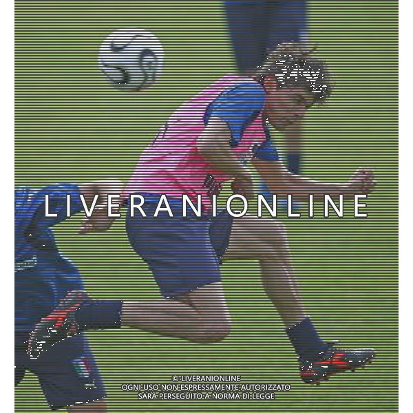ROMA CAMPO DELLA BORGHESANA 2/5/2006 ALLENAMENTO DELLA NAZIONALE NELLA FOTO INZAGHI FOTO AG ALDO LIVERANI