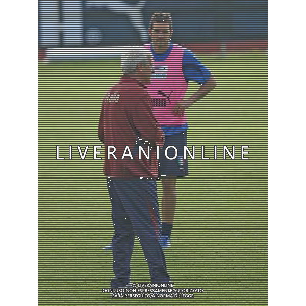 ROMA CAMPO DELLA BORGHESANA 2/5/2006 ALLENAMENTO DELLA NAZIONALE NELLA FOTO LIPPI FOTO AG ALDO LIVERANI