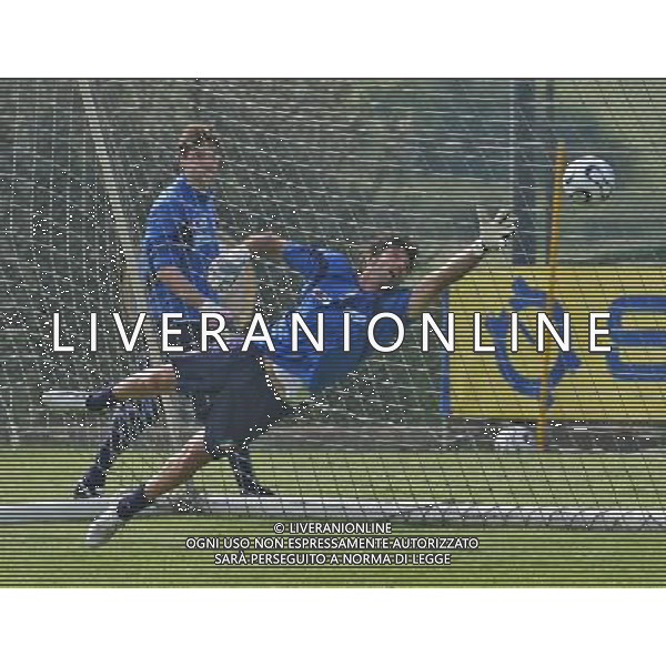 ROMA CENTRO SPORTIVO LA BORGHESIANA 2/5/2006 ALLENAMENTO DELLA NAZIONALE NELLA FOTO BUFFON FOTO AG ALDO LIVERANI