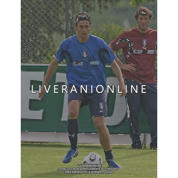 ROMA CENTRO SPORTIVO LA BORGHESIANA 2/5/2006 ALLENAMENTO DELLA NAZIONALE NELLA FOTO GROSSO FOTO AG ALDO LIVERANI
