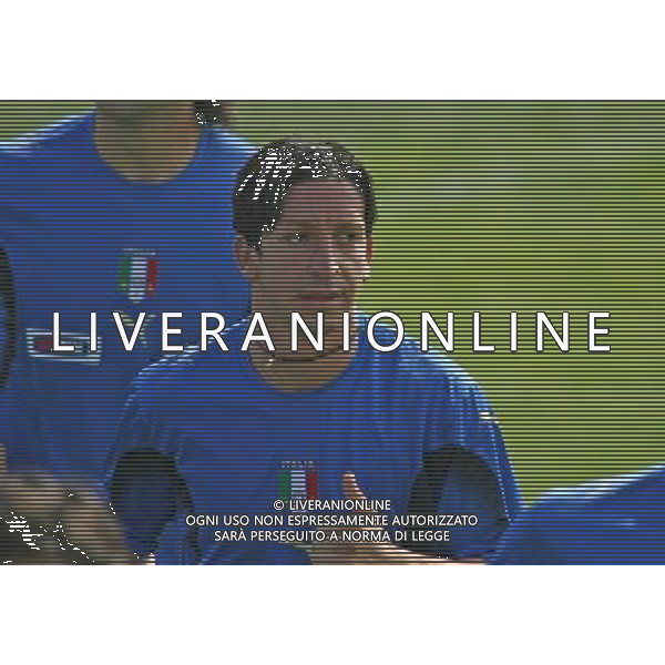 ROMA CENTRO SPORTIVO LA BORGHESIANA 2/5/2006 ALLENAMENTO DELLA NAZIONALE NELLA FOTO SEMIOLI FOTO AG ALDO LIVERANI