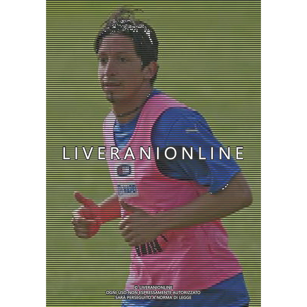 ROMA CENTRO SPORTIVO LA BORGHESIANA 2/5/2006 ALLENAMENTO DELLA NAZIONALE NELLA FOTO SEMIOLI FOTO AG ALDO LIVERANI