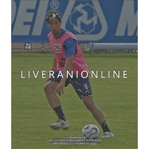 ROMA CENTRO SPORTIVO LA BORGHESIANA 2/5/2006 ALLENAMENTO DELLA NAZIONALE NELLA FOTO SEMIOLI FOTO AG ALDO LIVERANI