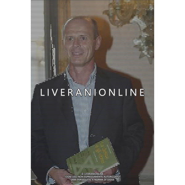 ROMA LUGLIO 2003 NELLA FOTO GIANNI SCIPIONE ROSSI (Autore del Libro LA DESTRA E GLI EBREI)* AGENZIA ALDO LIVERANI