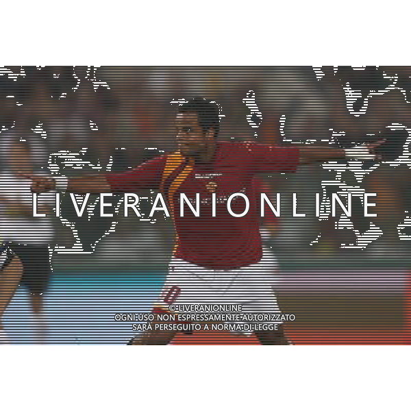 ROMA 3/5/2006 ROMA-INTER TIM CUP NELLA FOTO ESULTANZA DI MANCINI FOTO AG ALDO LIVERANI