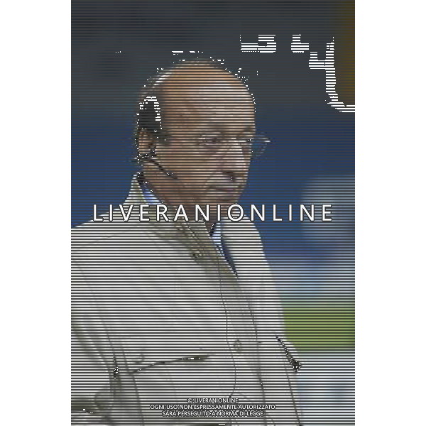 udine 21/09/2005 campionato di calcio serie a tim udinese-juventus nella foto Moggi Luciano ph.filippo venezia-ag.aldo liverani