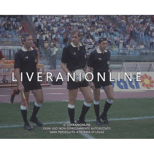 Arbitro Pier Luigi Pairetto nel 1991/92 ph archivio ag. aldo liverani