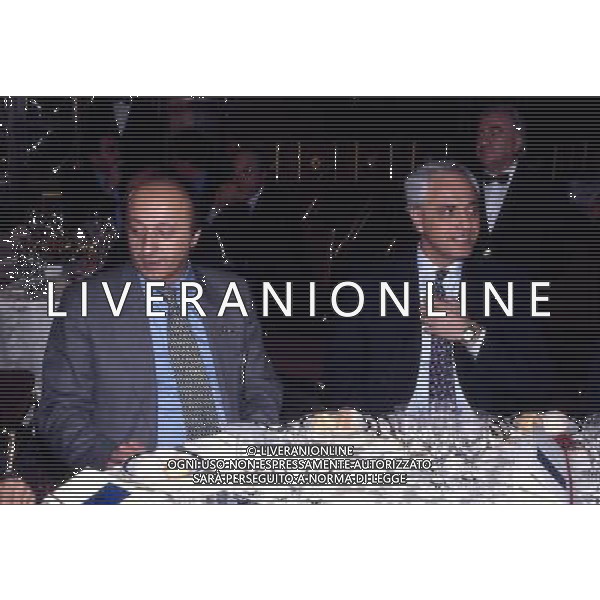 Luciano Moggi con Roberto Bettega nel 1994/95 ph archivio ag. aldo liverani