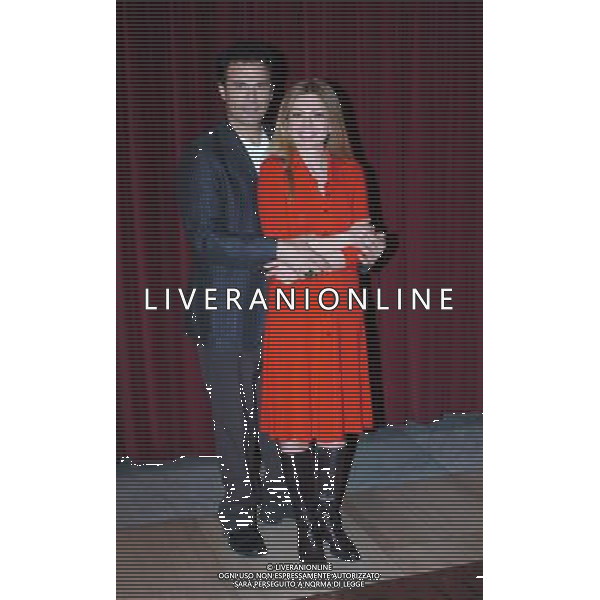 Milano 08/05/2006 Teatro \' Prova A Farmi Ridere \' nella foto: Pino Quartullo e Benedicta Boccoli foto Danilo Recalcati / Ag.Aldo liverani
