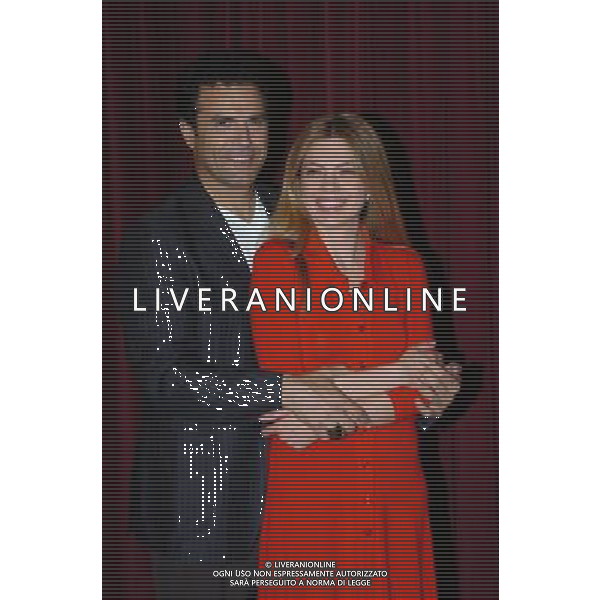 Milano 08/05/2006 Teatro \' Prova A Farmi Ridere \' nella foto: Pino Quartullo e Benedicta Boccoli foto Danilo Recalcati / Ag.Aldo liverani