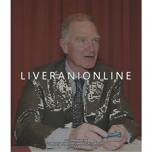 Milano 8 gennaio 2006 Assemblea AIC associazione italiana calciatori nella foto: Campana Sergio foto Andry / Ag. Aldo Liverani