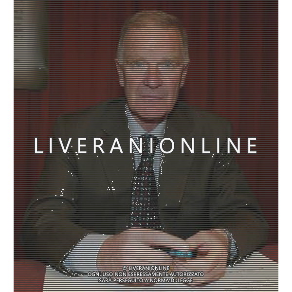 Milano 8 gennaio 2006 Assemblea AIC associazione italiana calciatori nella foto: Campana Sergio foto Andry / Ag. Aldo Liverani