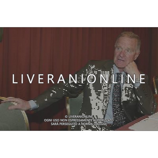 Milano 8 gennaio 2006 Assemblea AIC associazione italiana calciatori nella foto: Campana Sergio foto Andry / Ag. Aldo Liverani