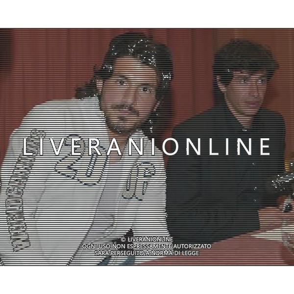 Milano 8 gennaio 2006 Assemblea AIC associazione italiana calciatori nella foto: Gattuso Ivan Gennaro e Albertini Demetrio foto Andry / Ag. Aldo Liverani