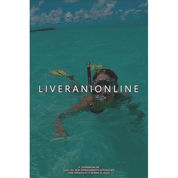 ARCHIVIO ALDO LIVERANI S A S NELLA FOTO VACANZE-SUB AGENZIA ALDO LIVERANI