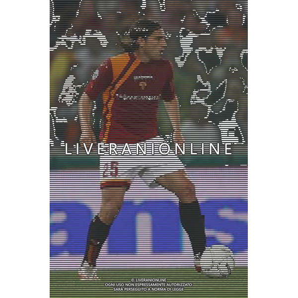 ROMA - INTER (Stadio Olimpico) - 03 / 05 / 2006 Coppa Italia - Tim Cup (Andata - Finale) ( 1 - 1 ) nella foto: leandro CUFRE\' (Roma) ph Fabrizio Corradetti/ag. aldo liverani