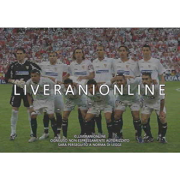 10-5-06 EINDHOVEN FINALE COPPA UEFA 2006 NELLA FOTO: SIVIGLIA PH: LUZZANI/LIVERANI