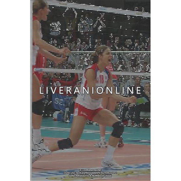 BERGAMO 10/05/2006 FOPPA PEDRETTI-MONTE SCHIAVO FINALE SCUDETTO PALLAVOLO FEMMINILE NELLA FOTO POLJAK AGENZIA ALDO LIVERANI