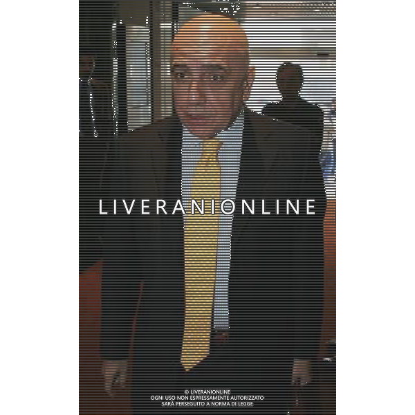 Milano 11 maggio 2006 Assemblea Lega Calcio nella foto: Galliani Adriano foto Andry / Ag. Aldo Liverani