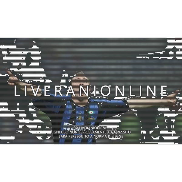 MILANO 11/5/2006 INTER-ROMA FINALE TIM CUP NELLA FOTOL\' ESULTANZA DI CAMBIASSO DOPO IL GOL FOTO ANDRY/AG ALDO LIVERANI