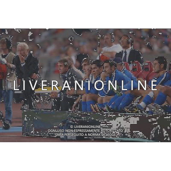 Stoccarda (ger) 20-08-03 Amichevole Germania-Italia nella foto PANCHINA ITALIA foto marco luzzani/Ag. Aldo Liverani s.a.s.