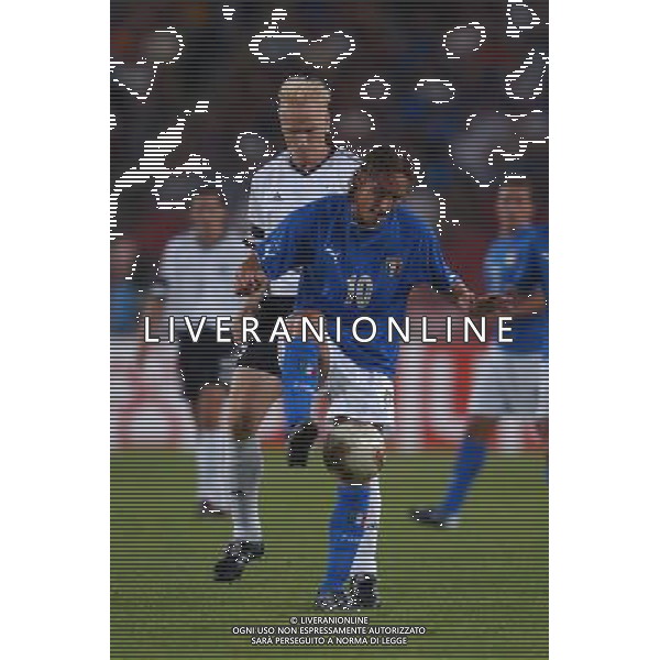 Stoccarda (ger) 20-08-03 Amichevole Germania-Italia nella foto TOTTI foto marco luzzani/Ag. Aldo Liverani s.a.s.