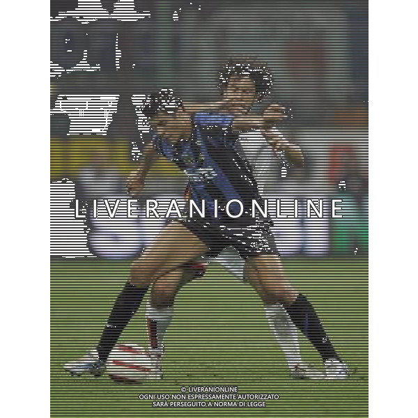 Milano 11/05/2006 finale coppa italia tim cup 2005/06 inter-roma nella foto tommasi e cruz ph marco luzzani/ag aldo liverani s.a.s.