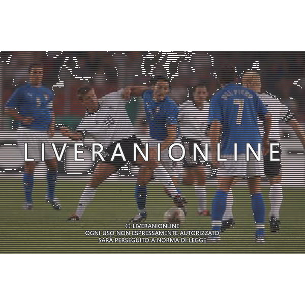 Stoccarda (ger) 20-08-03 Amichevole Germania-Italia nella foto ZAMBROTTA foto marco luzzani/Ag. Aldo Liverani s.a.s.