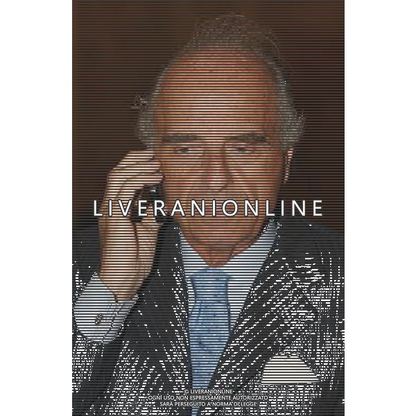 Milano 12 maggio 2006 Pescante Mario presidente comitati olimpici europei e membro comitato esecutivo CIO foto Andry / Ag. Aldo Liverani