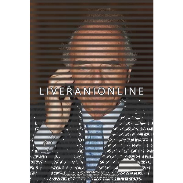 Milano 12 maggio 2006 Pescante Mario presidente comitati olimpici europei e membro comitato esecutivo CIO foto Andry / Ag. Aldo Liverani