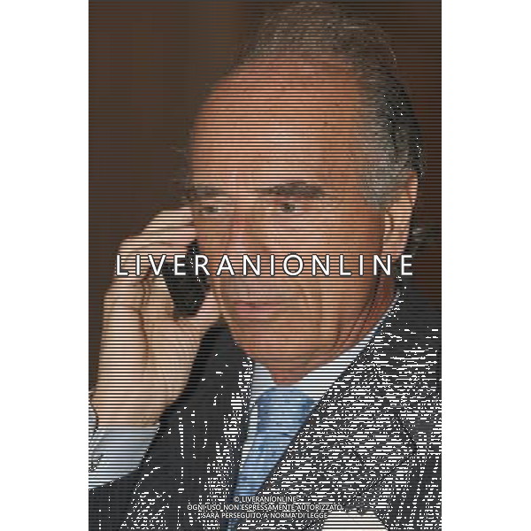 Milano 12 maggio 2006 Pescante Mario presidente comitati olimpici europei e membro comitato esecutivo CIO foto Andry / Ag. Aldo Liverani