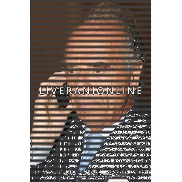 Milano 12 maggio 2006 Pescante Mario presidente comitati olimpici europei e membro comitato esecutivo CIO foto Andry / Ag. Aldo Liverani