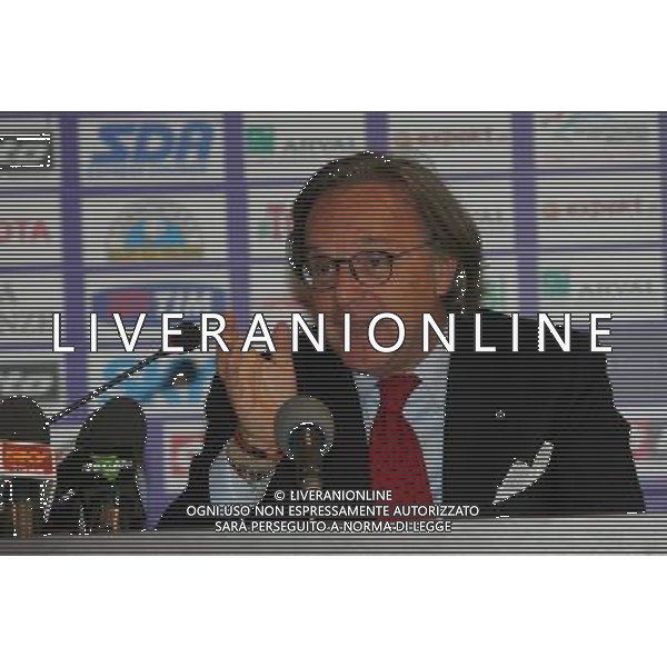 Firenze 13 maggio 2006, alle ore 11.00 presso la Sala Conferenze dello Stadio Franchi conferenza stampa del Presidente Onorario Diego Della Valle e del Presidente Andrea Della Valle ph gianni nucci/ag aldo liverani