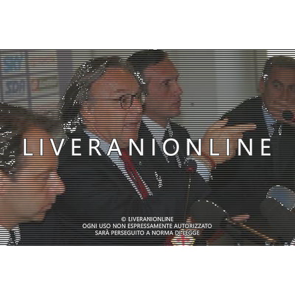 Firenze 13 maggio 2006, alle ore 11.00 presso la Sala Conferenze dello Stadio Franchi conferenza stampa del Presidente Onorario Diego Della Valle e del Presidente Andrea Della Valle ph gianni nucci/ag aldo liverani