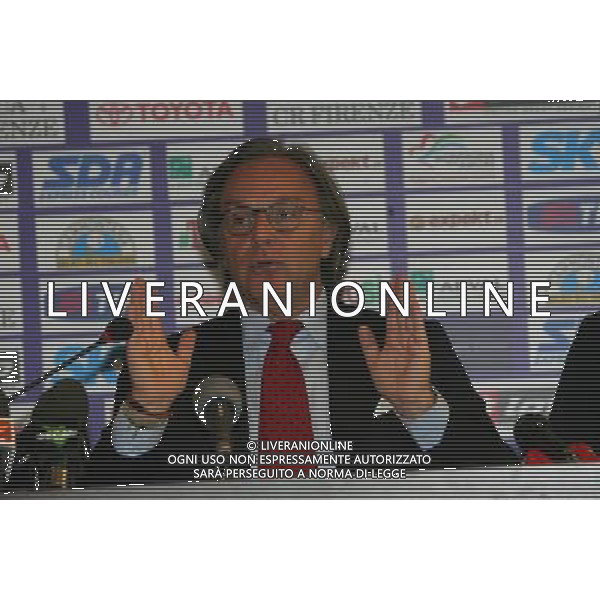 Firenze 13 maggio 2006, alle ore 11.00 presso la Sala Conferenze dello Stadio Franchi conferenza stampa del Presidente Onorario Diego Della Valle e del Presidente Andrea Della Valle ph gianni nucci/ag aldo liverani