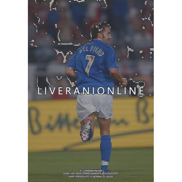 Stoccarda (ger) 20-08-03 Amichevole Germania - Italia Nazionale Calcio nella foto Del Piero Alessandro esultante* foto marco luzzani/Ag. Aldo Liverani s.a.s.