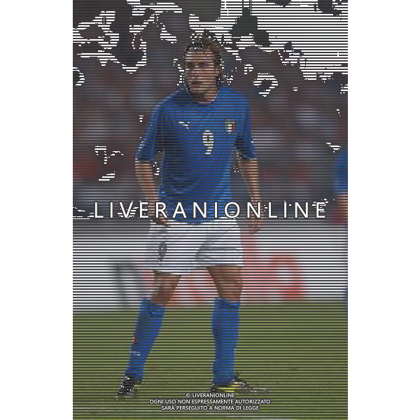 Stoccarda (ger) 20-08-03 Amichevole Germania - Italia Nazionale Calcio nella foto Vieri Christian* foto marco luzzani/Ag. Aldo Liverani s.a.s.