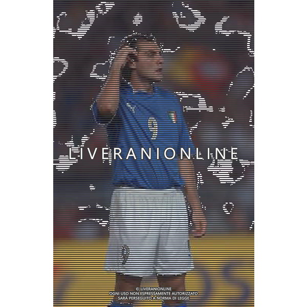 Stoccarda (ger) 20-08-03 Amichevole Germania - Italia Nazionale Calcio nella foto Vieri Christian* foto marco luzzani/Ag. Aldo Liverani s.a.s.