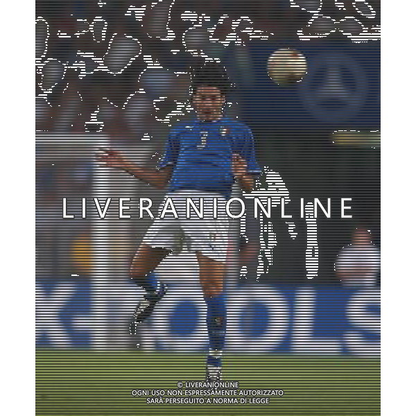 Stoccarda (ger) 20-08-03 Amichevole Germania - Italia Nazionale Calcio nella foto Zambrotta Gianluca* foto marco luzzani/Ag. Aldo Liverani s.a.s.