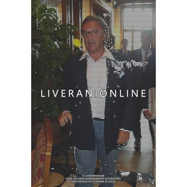 FIORENTINA CALCIO 2003/2004 NELLA FOTO DIEGO DELLA VALLE FOTO ALDO LIVERANI