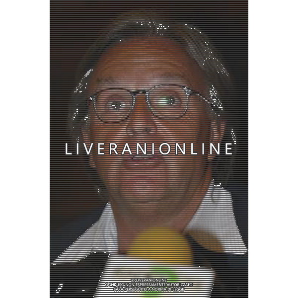 FIORENTINA CALCIO 2003/2004 NELLA FOTO DIEGO DELLA VALLE FOTO ALDO LIVERANI