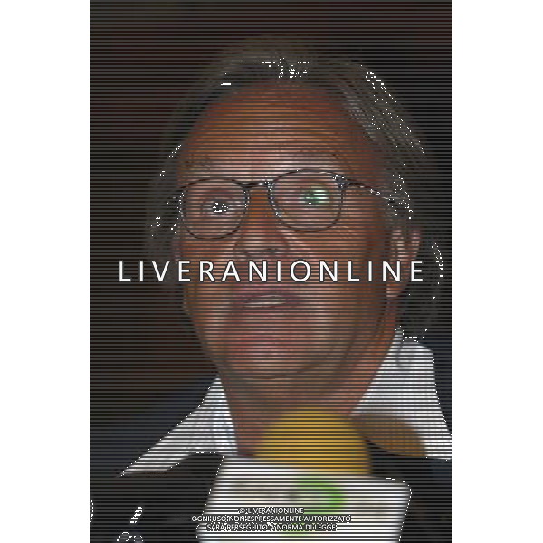 FIORENTINA CALCIO 2003/2004 NELLA FOTO DIEGO DELLA VALLE FOTO ALDO LIVERANI