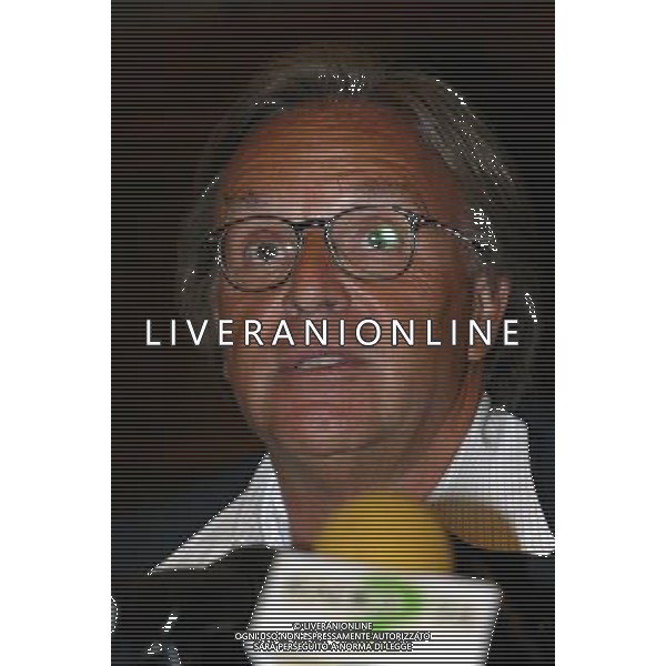 FIORENTINA CALCIO 2003/2004 NELLA FOTO DIEGO DELLA VALLE FOTO ALDO LIVERANI