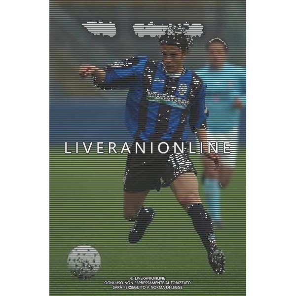 BERGAMO 02/04/2003 ATALANTA - LAZIO FINALE DI RITORNO DELLA COPPA ITALIA PRIMAVERA NELLA FOTO INACIO PIA FOTO MARCO LUZZANI / AGENZIA ALDO LIVERANI